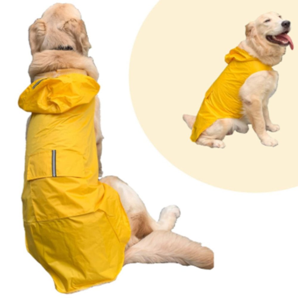 Waterproof Dog Raincoat, size 5XL